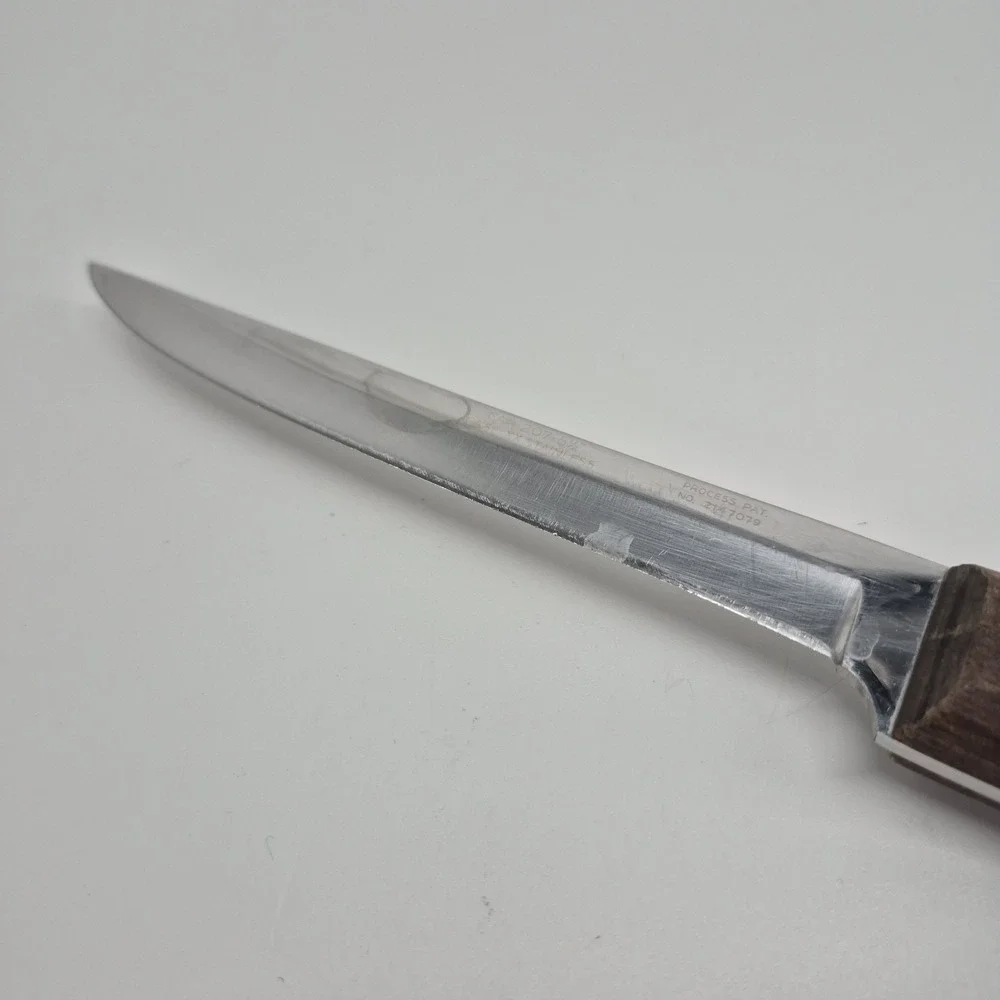 Vintage Case XX Cap 207-5 1/2 Stainless Full Tang Boning Knife Wood Handle